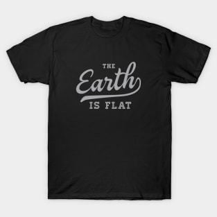 Flat Earth Retro 2 T-Shirt